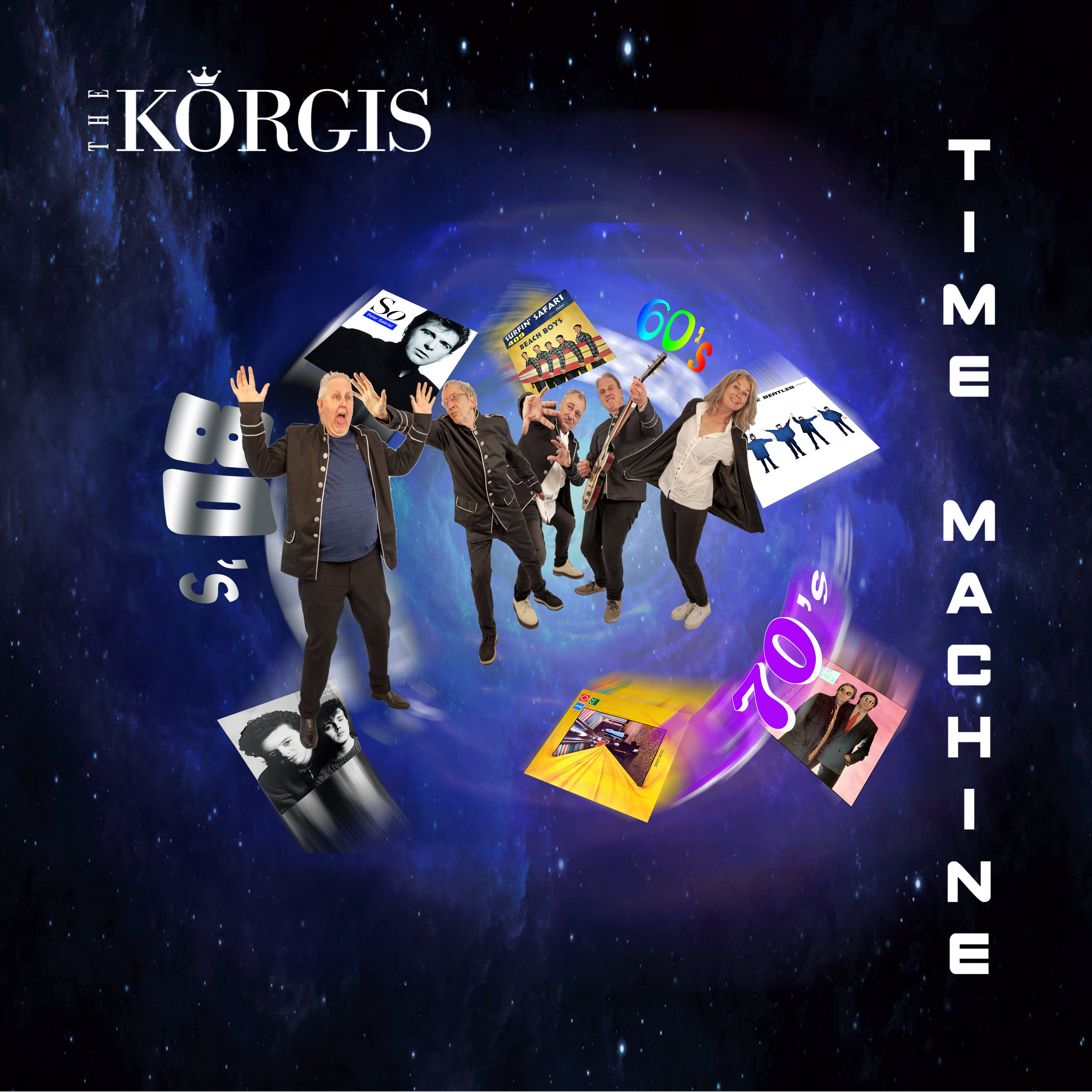 The Korgis Time Machine Square with titles